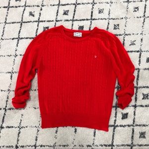 VINTAGE Christian Dior Actifs Cable Knit Sweater